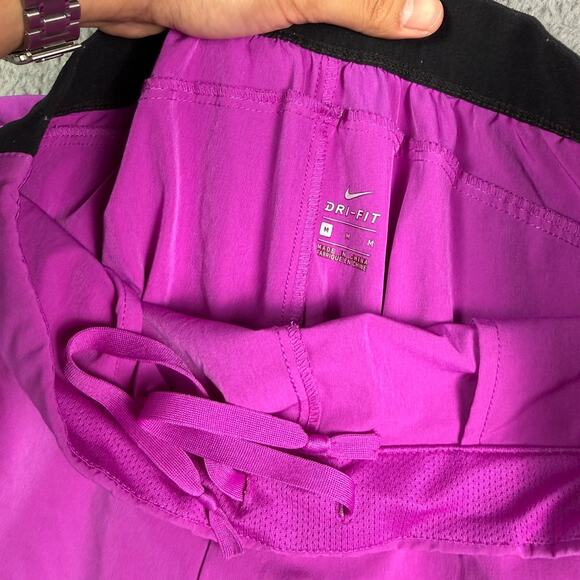 Nike Gladiator Premier Shorts Mens M Purple Tennis 10" Court Flex 728980-471 - Picture 5 of 12